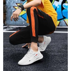 Giày thể thao nam sport chất vải thoáng khí, đế mềm phong cách trẻ trung