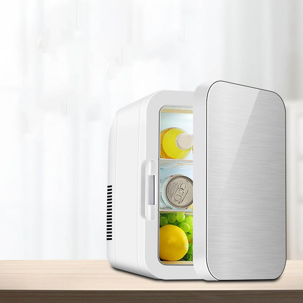 Có thể bán buôn Tủ Lạnh Mini 8L Tiết Kiệm Không Gian Đa Năng Có Phích Cắm CN 220 240V Hàng giao ngay