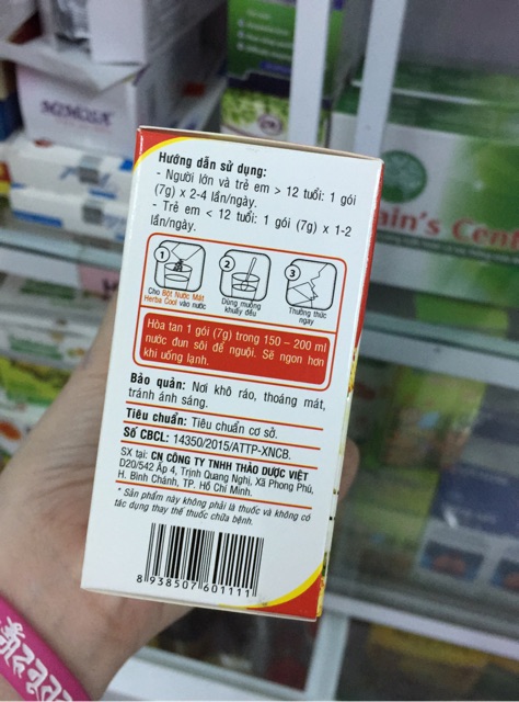 ✅Bột nước mát Herba Cool