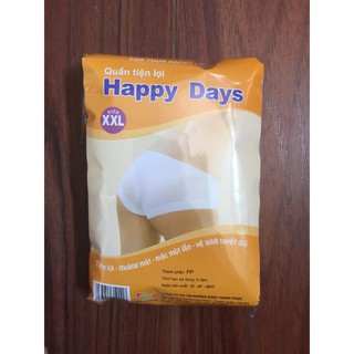 Quần lót giấy dùng một lần.