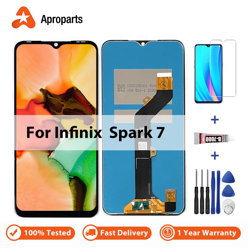 Màn Hình Cảm Ứng LCD Thay Thế Cho Tecno Spark 7 KF6 KF6J KF6N KF6i KF6k
