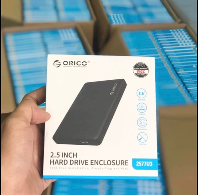 Box 2,5 Orico 2577U3 - Biến SSD/HDD Thành ổ cứng di động