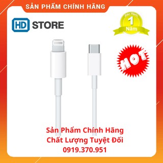 Cáp sạc nhanh iPhone USB-C ra Lightning 18W
