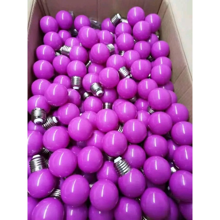 Bóng Chanh 1W Nhiều Màu Giá Tốt, Bóng Đèn Led Trang Trí Nội/Ngoại Thất