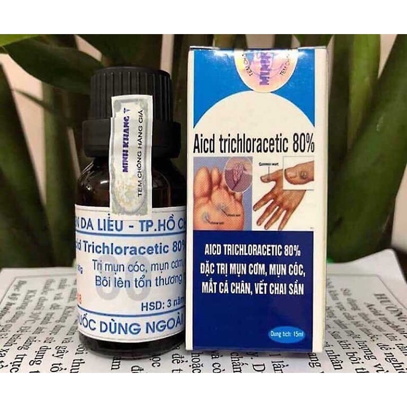 Bôi mụn cóc mụn cơm vết chai