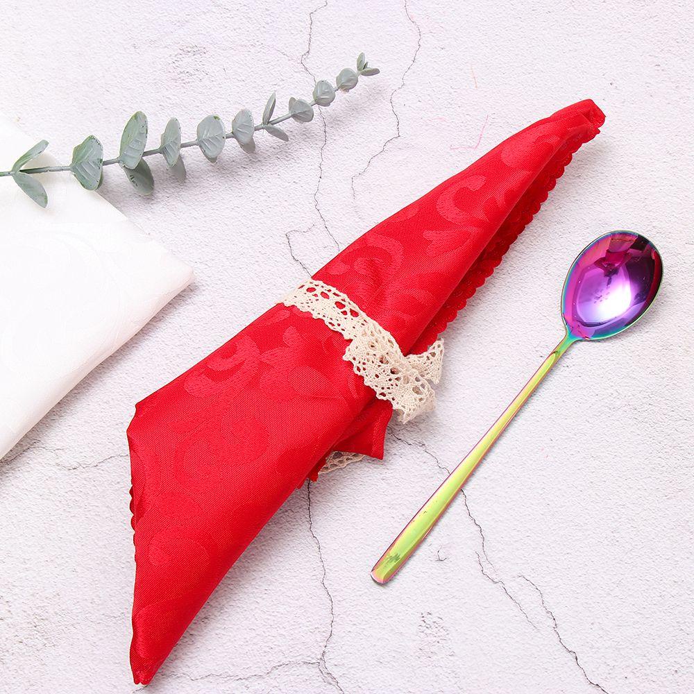 FAY Khăn Ăn Bỏ Túi 48cm Trang Trí Bàn Ăn Khách Sạn Bằng Polyester