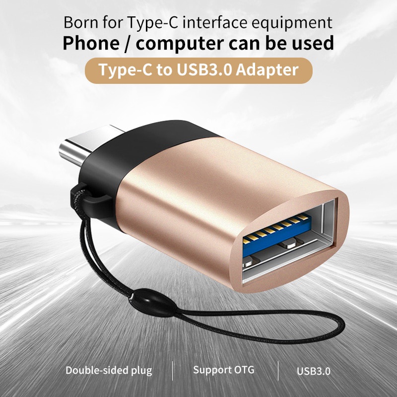 Đầu Chuyển Đổi Jp1 Usb C Otg Usb 3.0 Sang Type C Cho Macbookpro Xiaomi Huawei Mini