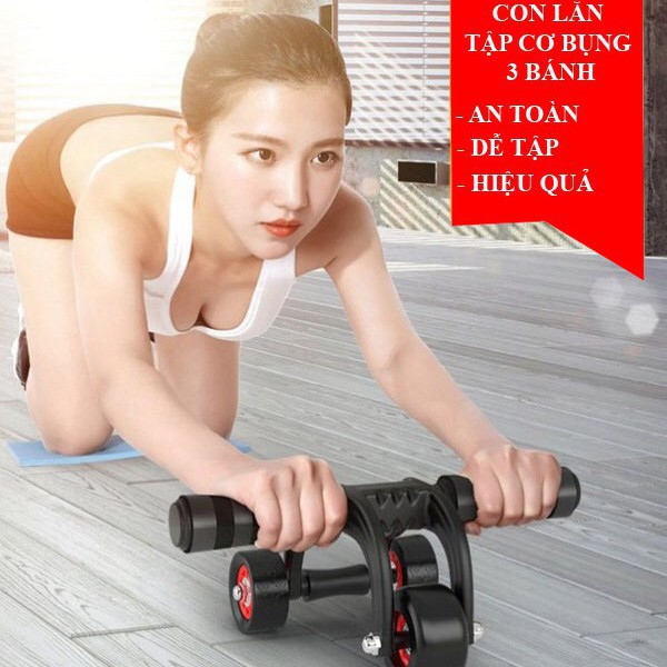 Con Lăn Tập Bụng Basic Sport Cao Cấp