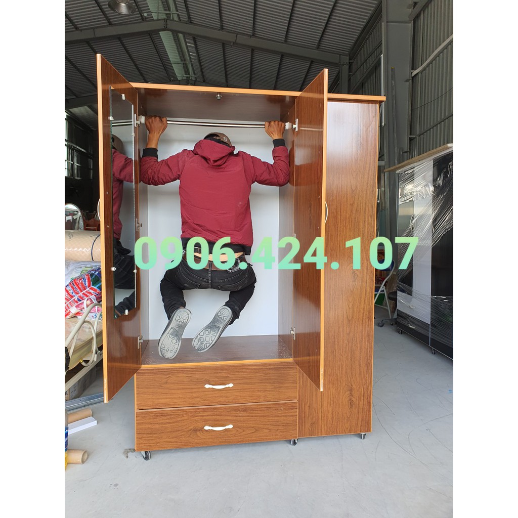 tủ nhựa cao cấp nhựa cứng ecoplast 3 cánh giá xưởng