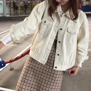 (ORDER) Áo khoác denim dáng ngắn