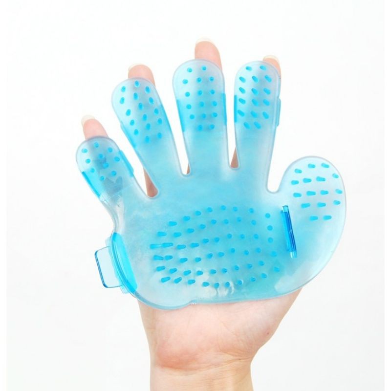 Bao tay tắm cho chó, mèo, thú cưng