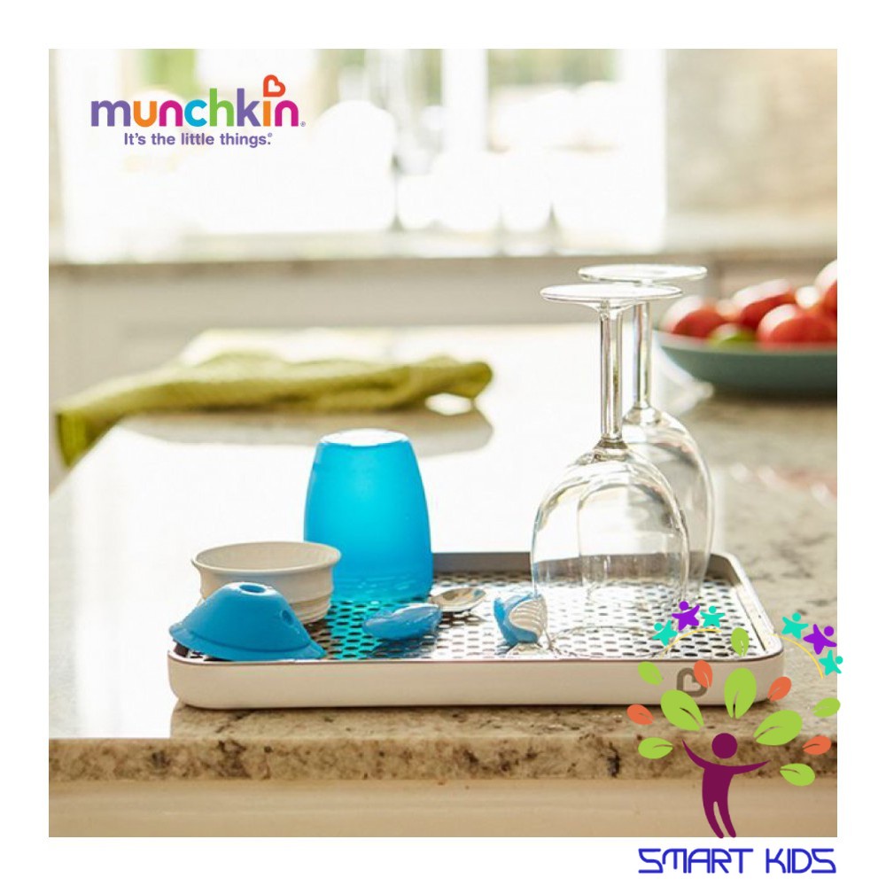 Giá úp bình sữa Inox Munchkin