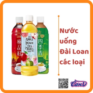 Nước uống Đài Loan các loại chai 575ml - 585ml