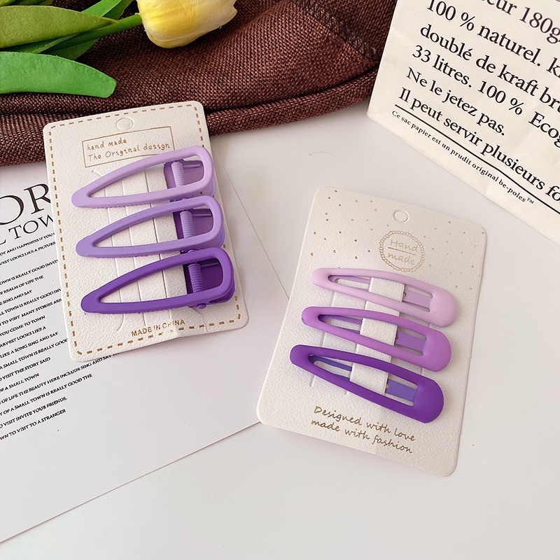 Set 3 Kẹp Tóc Dễ Thương Cho Bé Gái