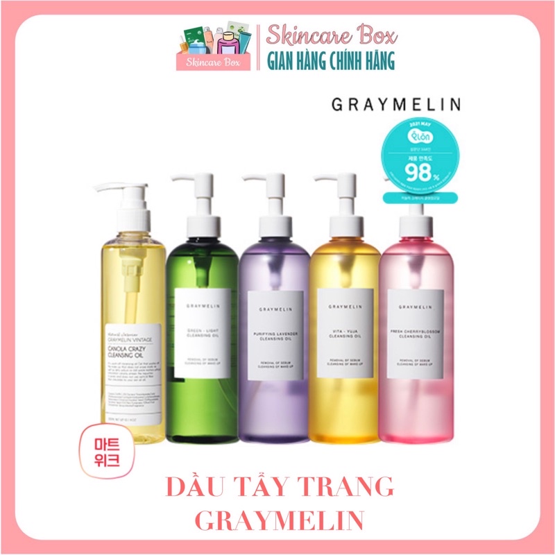 [ĐỦ BILL] DẦU TẨY TRANG GRAYMELIN ĐỦ MÀU | BigBuy360 - bigbuy360.vn