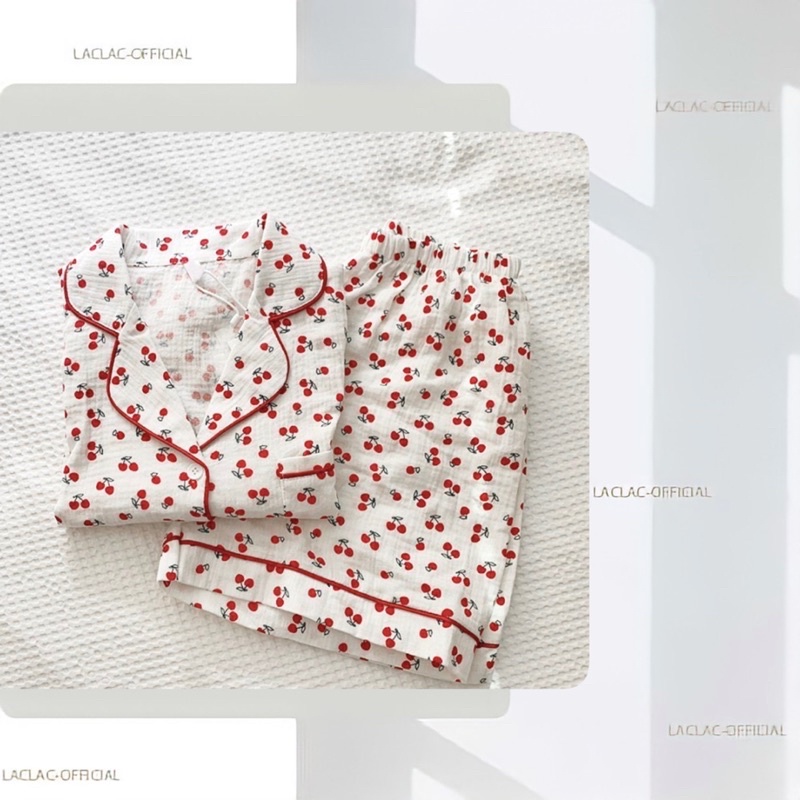 SET PIJAMA  Đồ Ngủ Phong Cách Hàn