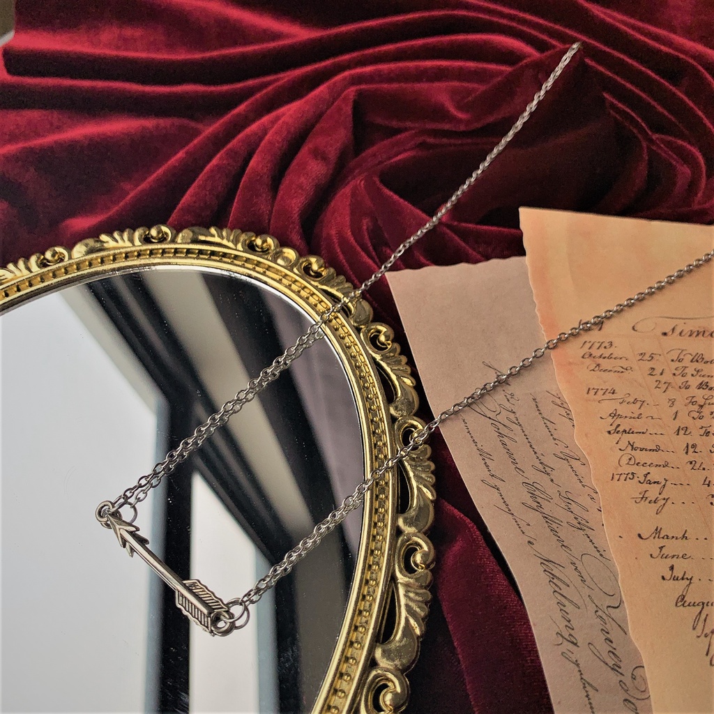[Xả kho] Vòng cổ unisex mũi tên bohomian - dây chuyền mạ bạc 925 nam nữ necklace phụ kiện Hades.js