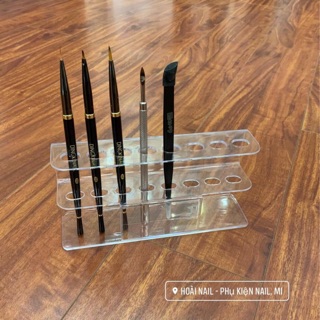 Khay cắm dụng cụ nail mika chắc chắn - phụ kiện nail giá rẻ