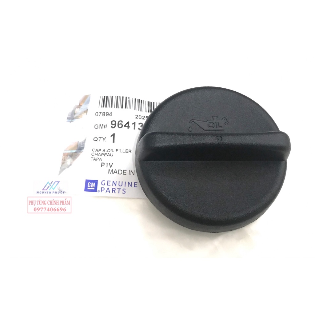 Nắp đổ dầu - nhớt máy hàng GM chính hãng DEAWOO MAGNUS, CILEO  - Mã PT 96181843 / 96413053