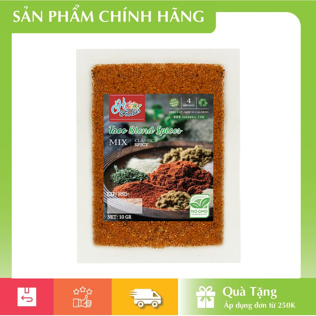 [HÀNG CHÍNH HÃNG] Bột Gia Vị Taco – Taco Blend Spices Powder