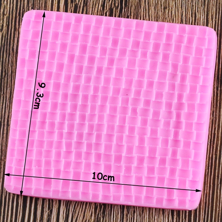 Khuôn Silicone Tạo Họa Tiết Đan Len Độc Đáo Dùng Trang Trí Bánh Kem