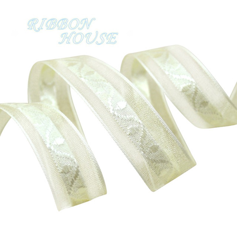 Dây Ruy Băng Màu Trắng Xinh Xắn 3/4'' (20mm)