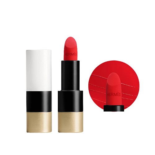 Son Rouge Hermes Satin Lipstick 64 - Rouge Casaque