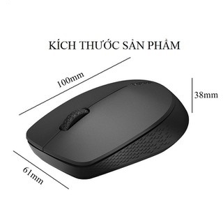 Chuột không dây macbook laptop pc kêt nối bluetooth hoặc USB không ồn Rapoo M100– Cam kết bảo hành đổi mới trong 2 năm.