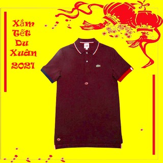 ÁO PHÔNG CAO CẤP. ÁO THUN POLO CÁ XẤU ĐỎ MẬN CHẤT LIỆU COTTON