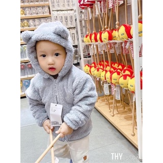 Áo Khoác Lông Cừu Cho Bé