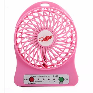 Quạt Mini 3 tốc độ siêu mát tiện lợi