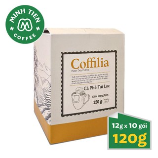 Cà phê túi lọc Coffila 120g 10 gói x12g