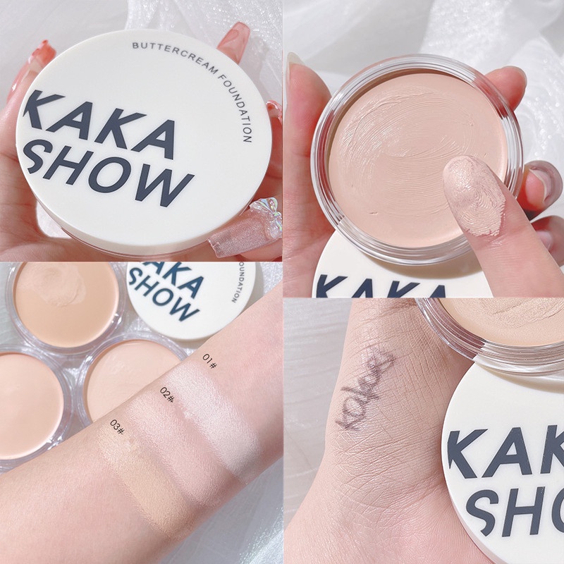 Kem Nền Che Khuyết KAKASHOW Điểm Dạng Dưỡng Ẩm Chống Thấm Nước Kiềm Dầu | BigBuy360 - bigbuy360.vn