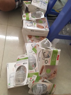 Bình sữa - núm tu NUK simply natural