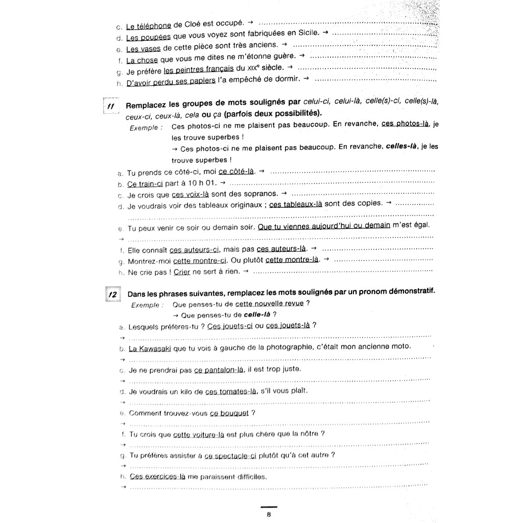 Sách - 450 Nouveaux Exercices - Grammaire Niveau Intermediare