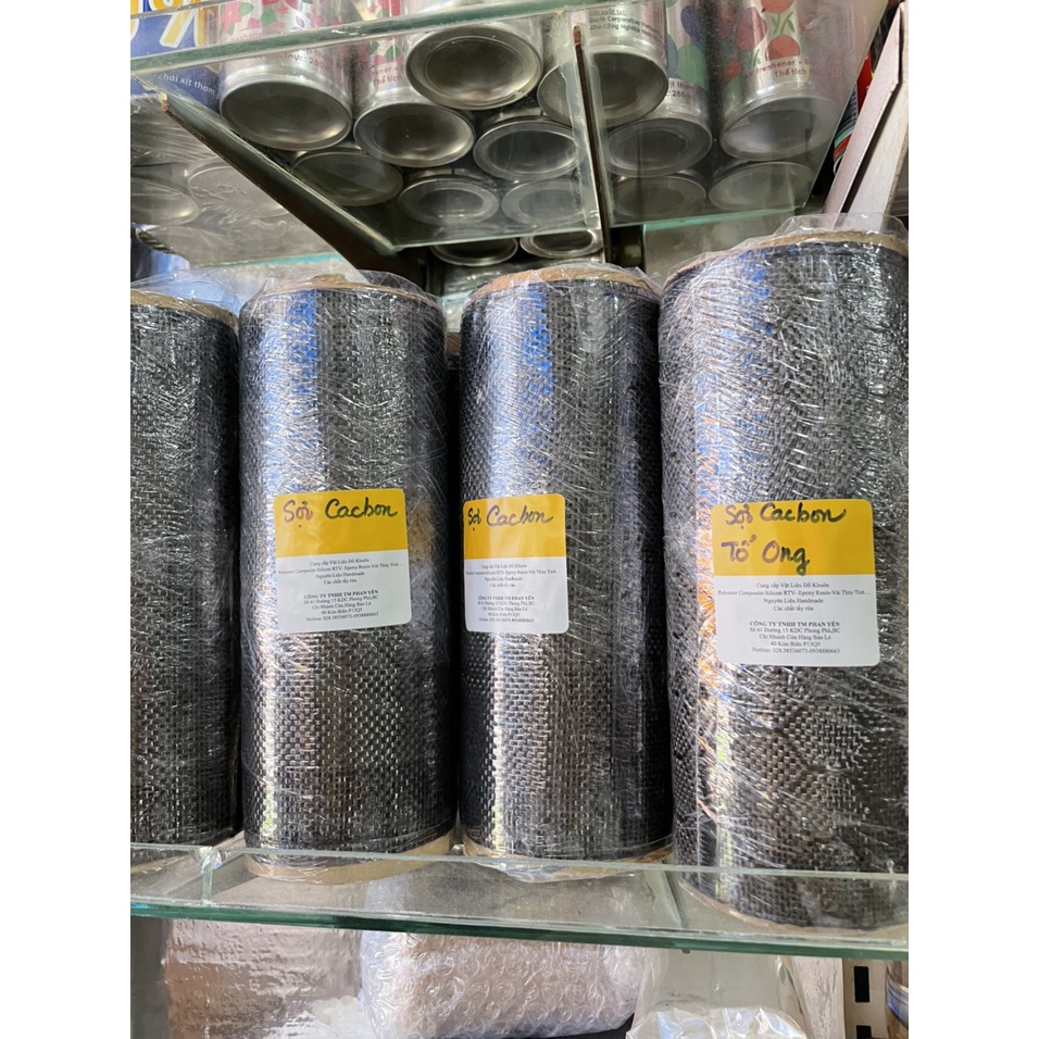 Vải carbon tổ ong