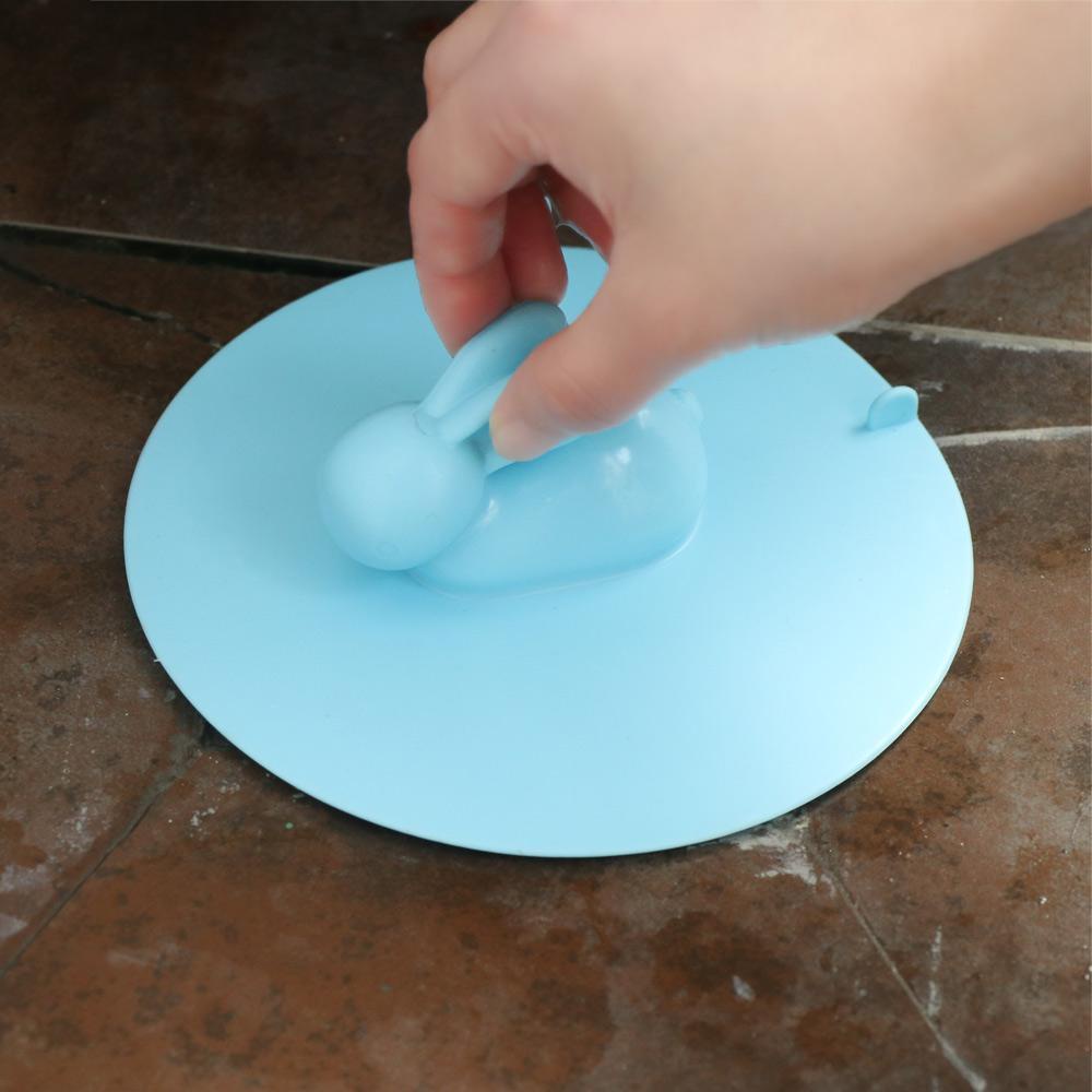 Nắp Đậy Cống Thoát Nước Bồn Tắm Chống Rò Rỉ Thiết Kế Hình Thỏ Tiện Dụng