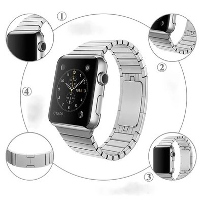 [Mã SKAMSALE03 giảm 10% đơn 200k] DÂY THÉP KHÔNG RỈ APPLE WATCH