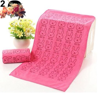 Khăn mặt khăn lau cho bé siêu mềm mịn hình thú 25x50cm