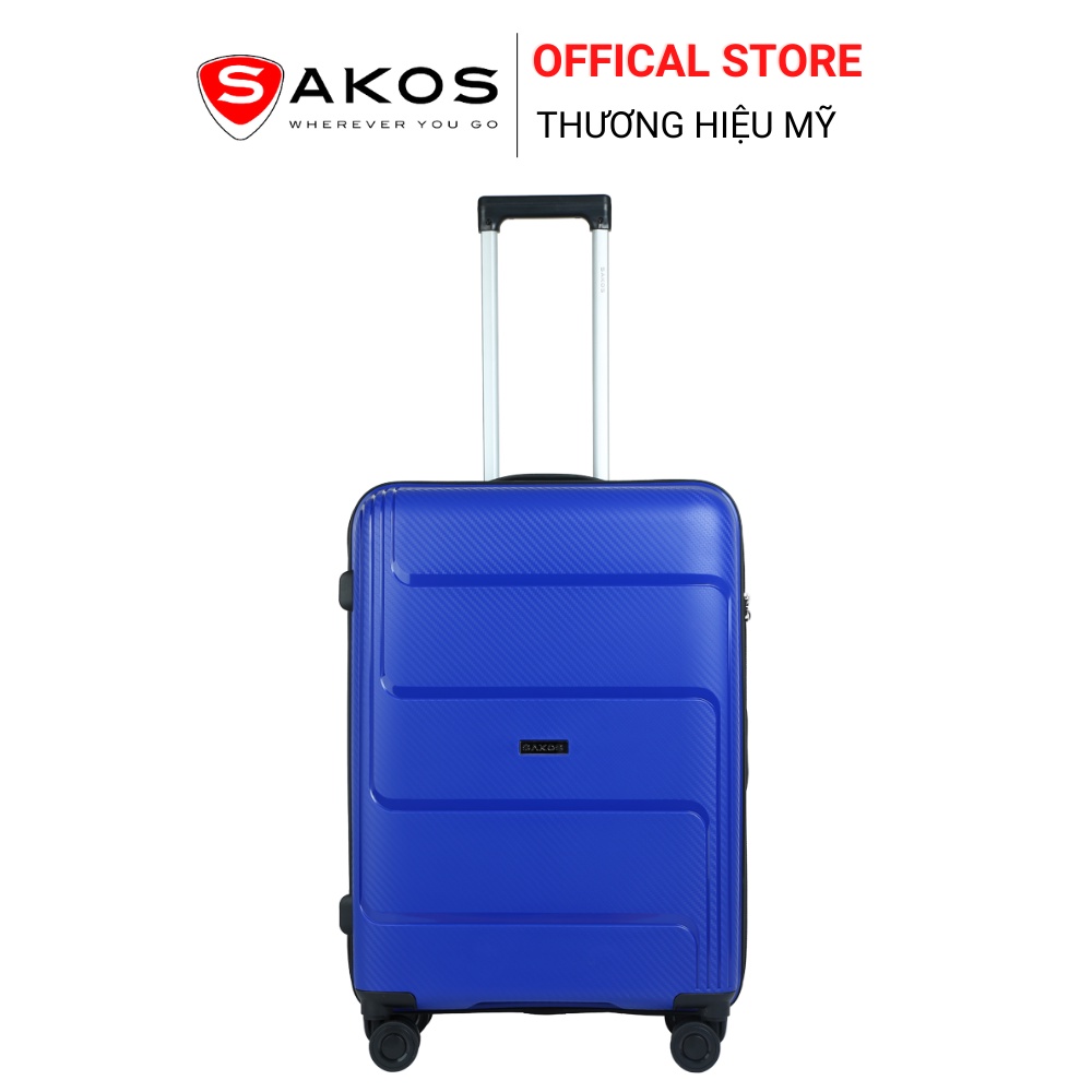 Vali Kéo Nhựa Du Lịch SAKOS ENDURA Z26 - Size M (24inch)/ Ký Gửi (Trung) - Khóa TSA - Nhựa PP