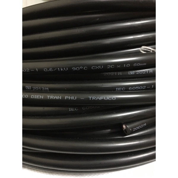 Cáp cxv 2x10 trần phú 41 phương liệt