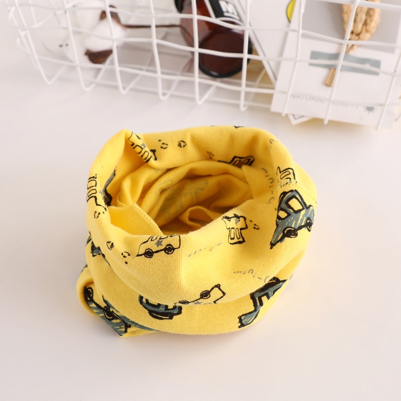 Yếm dãi trẻ em kiêm khăn choàng cổ dễ thương thời trang ấm áp mùa thu đông cho bé mới biết đi