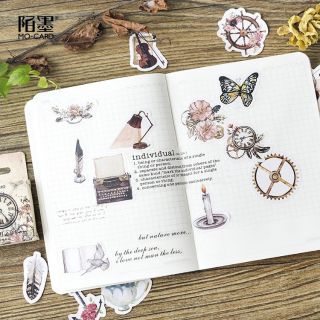 45 Sticker thời gian cổ điển