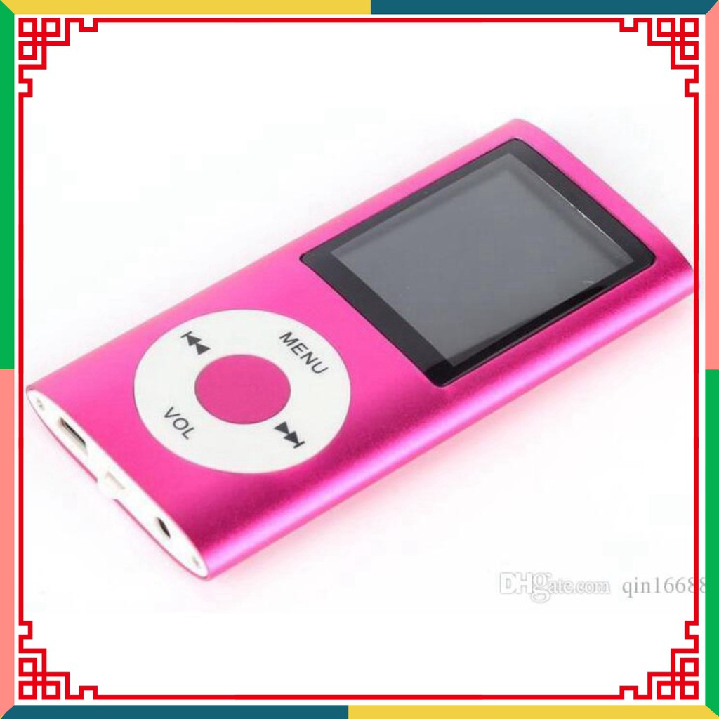 Máy Nghe Nhạc MP4 thẻ nhớ 4G Kiểu Dáng Ipod Năng Động Loại Tốt