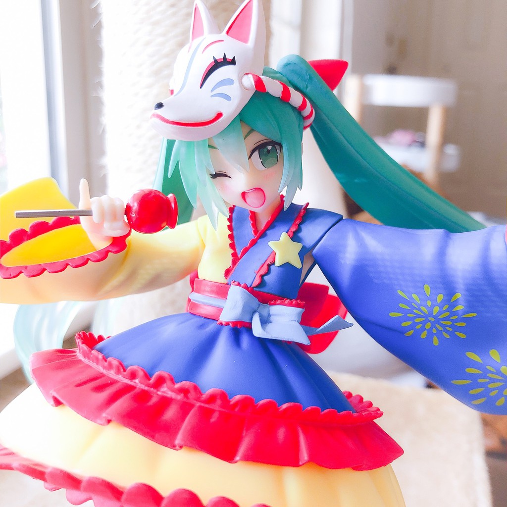 Mô Hình Figure Nhân Vật Anime Vocaloid - Hatsune Miku - 2nd season Summer ver., Taito, chính hãng Nhật Bản