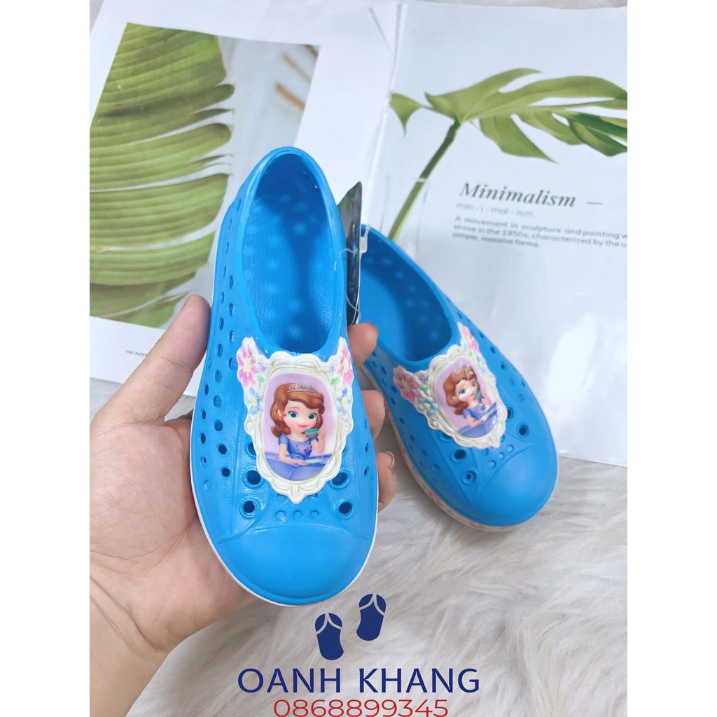 Giày sục nhựa bé gái AERA Sofia Thái Lan
