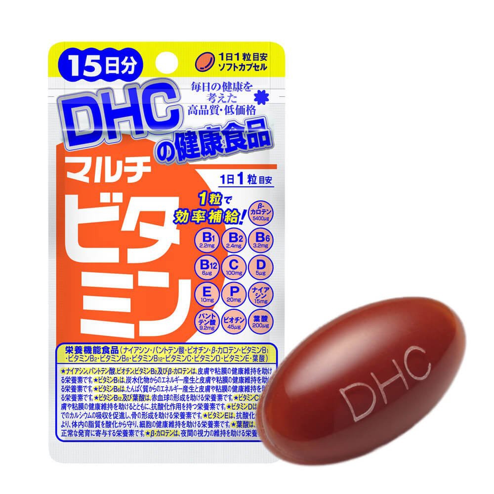 [Mã FMCGMALL - 8% đơn 250K] Viên uống DHC Nhật Bản Multi Vitamin Tổng Hợp