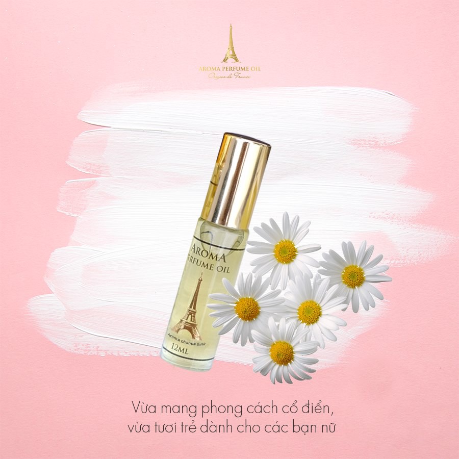 Tinh Dầu Nước Hoa Aroma Chance Pink 12ml - Nữ tính, nhẹ nhàng, trang nhã | BigBuy360 - bigbuy360.vn