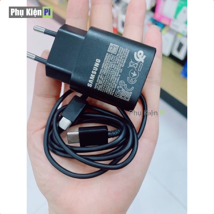 Bộ Sạc Nhanh Samsung 25W PD Chính Hãng Bóc Máy Zin