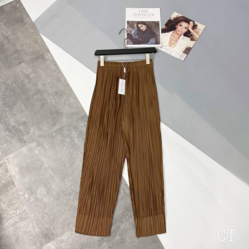 Quần nhăn dập ly ống sớ hàng QCL1